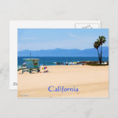 Carte Postale Californie (Devant / Derrière)