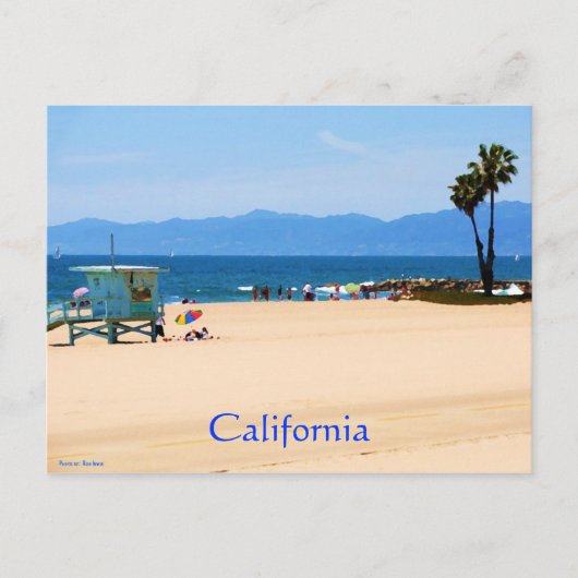 Carte Postale Californie (Devant)