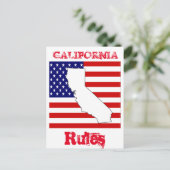 CARTE POSTALE CALIFORNIE (Debout devant)