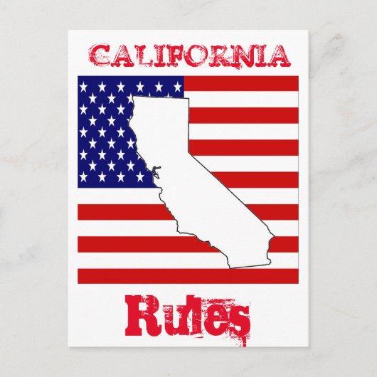 CARTE POSTALE CALIFORNIE (Devant)