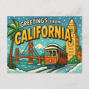 Carte postale CALIFORNIE