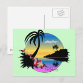 Carte Postale Californie (Devant / Derrière)