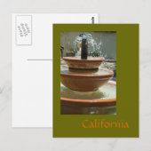 Carte Postale Californie (Devant / Derrière)