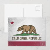 Carte Postale Californie (Devant / Derrière)