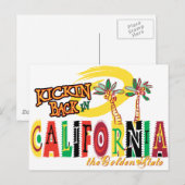 Carte Postale Californie (Devant / Derrière)