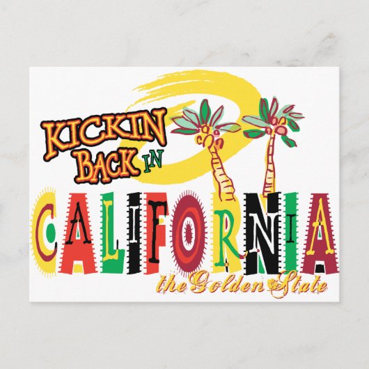 Carte Postale Californie (Devant)