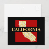 Carte Postale Californie (Devant / Derrière)