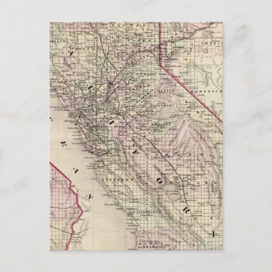 Carte Postale Californie 7 (Devant)