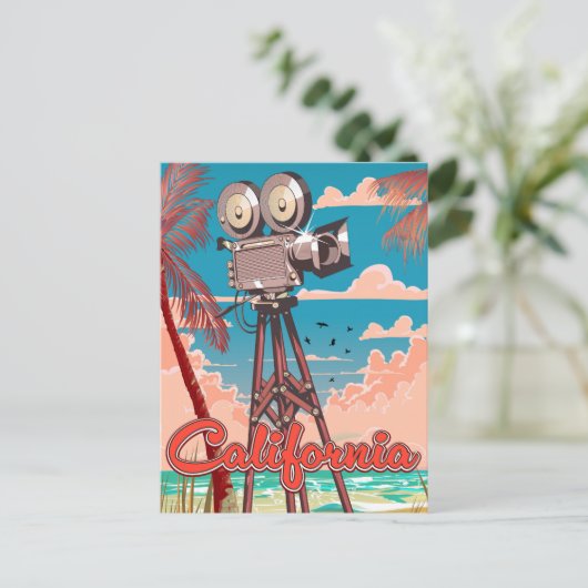 Carte Postale Californie au Cinéma (Debout devant)