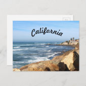 Carte Postale Californie | Belle vue (Devant / Derrière)