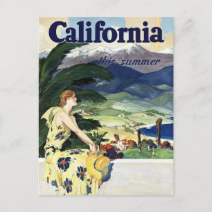Carte Postale Californie cet été