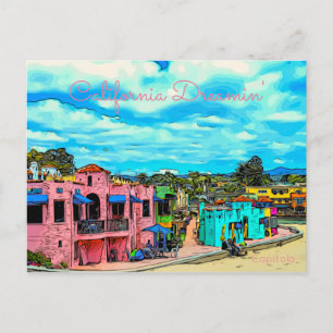 Carte Postale Californie Dreamin Capitola Coast