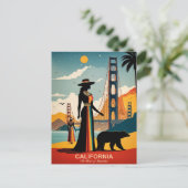 Carte Postale Californie : Le coeur de l'innovation (Debout devant)