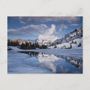 Carte Postale Californie, Montagnes de la Sierra Nevada, Dana Pe