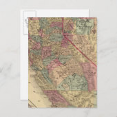 Carte Postale Californie, Nevada (Devant / Derrière)