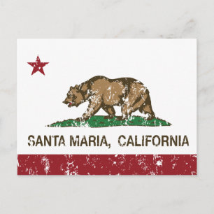 Carte Postale Californie Père Noël Maria
