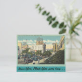 Carte Postale Californie, Vine Street, Hollywood (Debout devant)