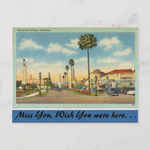 Carte Postale Californie, Westwood Village