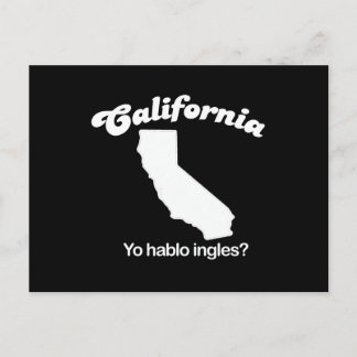Carte Postale Californie - Yo hablo ingles T-shirt
