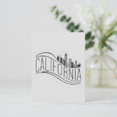 Carte postale californienne (Debout devant)