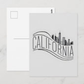 Carte postale californienne (Devant / Derrière)