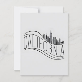 Carte postale californienne