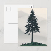Carte postale californienne (Devant / Derrière)