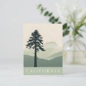 Carte postale californienne (Debout devant)