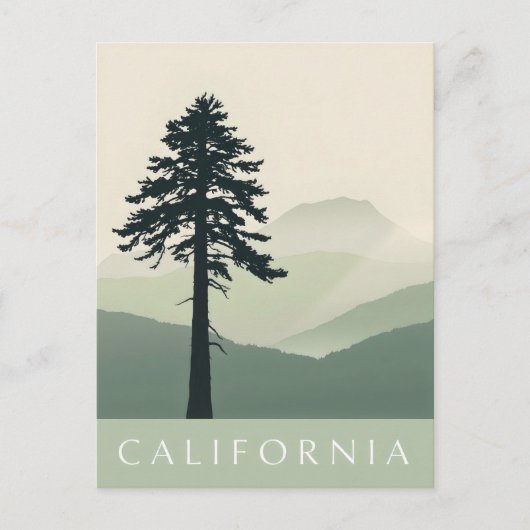 Carte postale californienne (Devant)