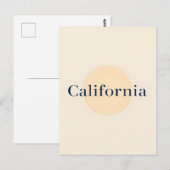 Carte postale californienne (Devant / Derrière)