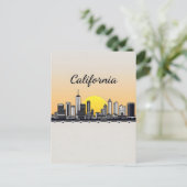 Carte postale californienne (Debout devant)