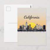 Carte postale californienne (Devant / Derrière)