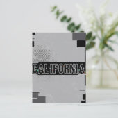 Carte postale californienne - Texte tendance (Debout devant)