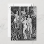 Carte Postale Californiennes, années 1930 (Devant / Derrière)