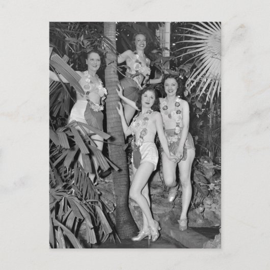 Carte Postale Californiennes, années 1930 (Devant)