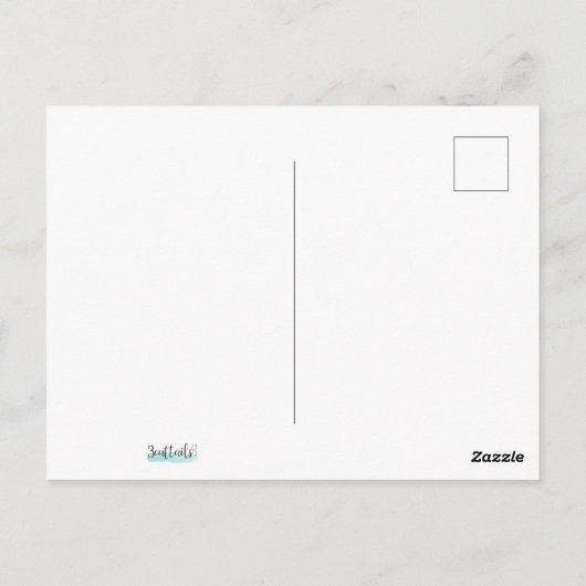 Carte Postale Câlins de chat Noël miaule & Nouvel An parfait (Dos)