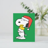 Carte Postale Câlins de vacances de Snoopy & Woodstock | Peanuts (Debout devant)