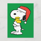 Carte Postale Câlins de vacances de Snoopy & Woodstock | Peanuts (Devant)