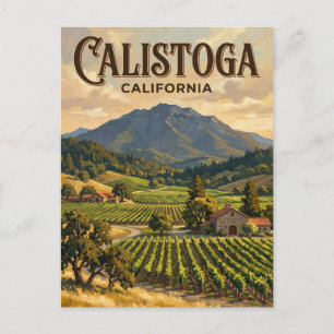 Carte Postale Calistoga Californie