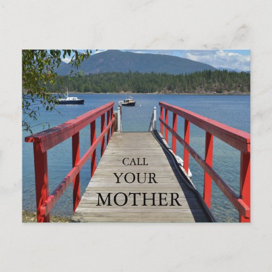 Carte postale "Call Your Mother" (Devant)
