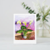 Carte Postale Calla Lilis (Debout devant)