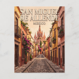 Carte Postale Calle Aldama Mexique
