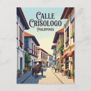 Carte Postale Calle Crisologo Philippines