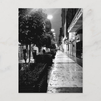 Carte Postale Calle Florida Buenos Aires noir et blanc