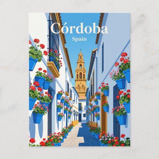 Carte Postale Calleja de las Flores Espagne (Devant)