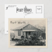 Carte Postale Callie's Bed & Breakfast, Fort Worth, Texas (Devant / Derrière)