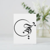 Carte Postale Calligraphie arabe (Debout devant)