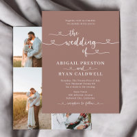 Calligraphie cardiaque 4 Photo Brown Budget Mariag