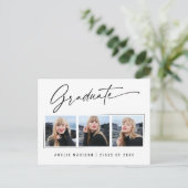 Carte Postale Calligraphie moderne Encre Script Artural Grad 3 P (Debout devant)