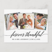 Carte Postale Calligraphie moderne Script 3 Photo Pour toujours  (Devant)